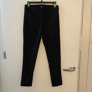 LOFT Black Tailored Slim Ankle Pants